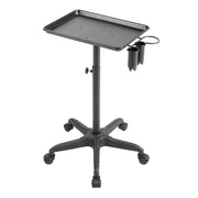 Adjustable Salon Tray Cart on Wheels Pet Grooming Tables Living and Home 