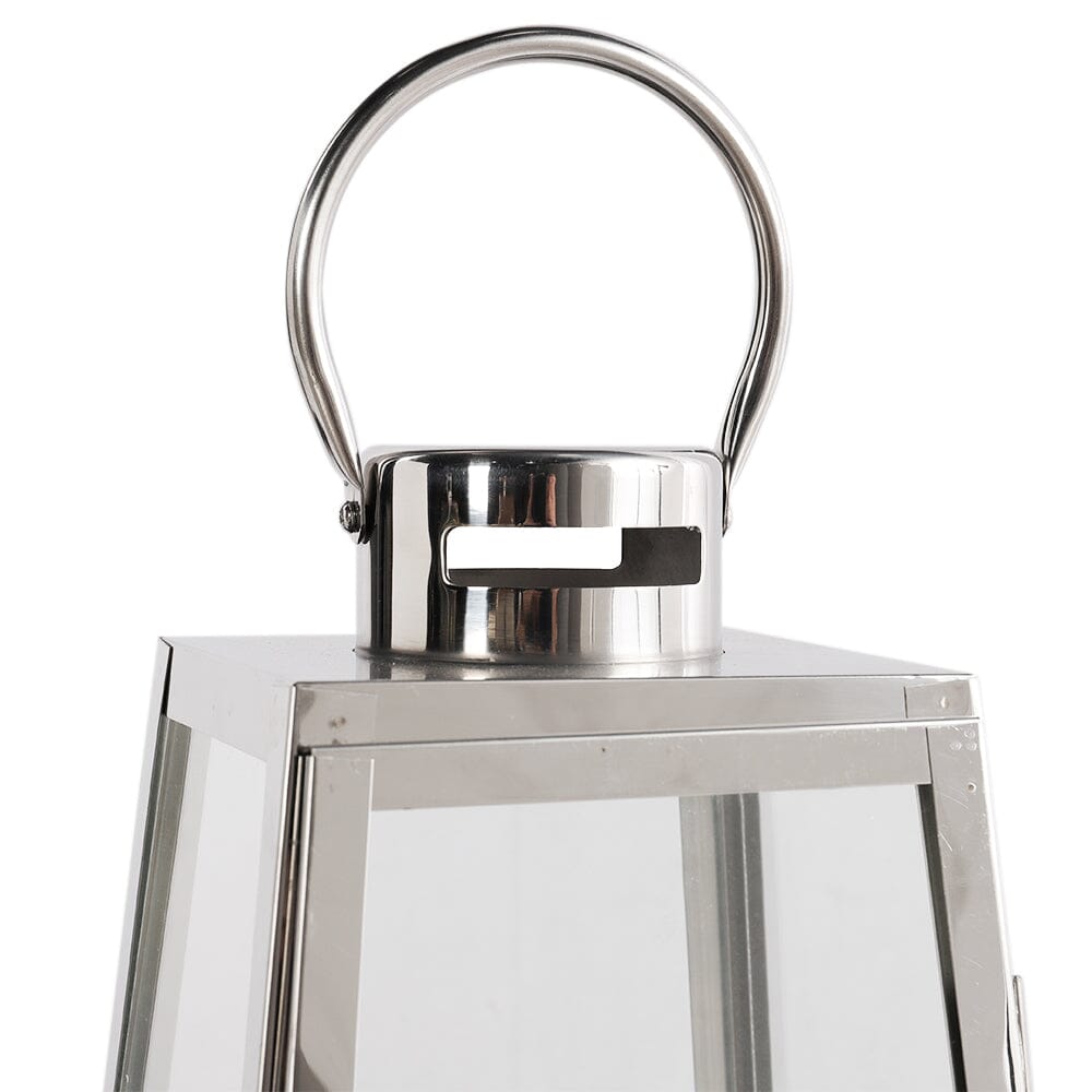 Square Conical Lantern Decor Outdoor Candle Holder Candle Lanterns Living and Home 