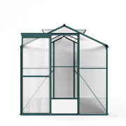 6' x 6' ft Garden Hobby Greenhouse Green Framed with Vent Garden Storages & Greenhouses Living and Home 