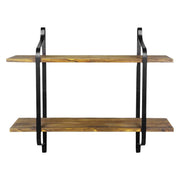 2 Tier Home Decor Floating Wall Shelves Wall & Display Shelves Living and Home 