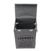 Foldable Home Laundry Baskets Laundry Hamper with Lid and Rope Handles Laundry Baskets Living and Home 