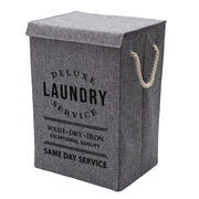 Foldable Home Laundry Baskets Laundry Hamper with Lid and Rope Handles Laundry Baskets Living and Home 