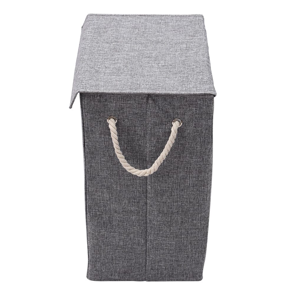 Foldable Home Laundry Baskets Laundry Hamper with Lid and Rope Handles Laundry Baskets Living and Home 