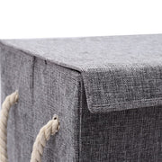 Foldable Home Laundry Baskets Laundry Hamper with Lid and Rope Handles Laundry Baskets Living and Home 