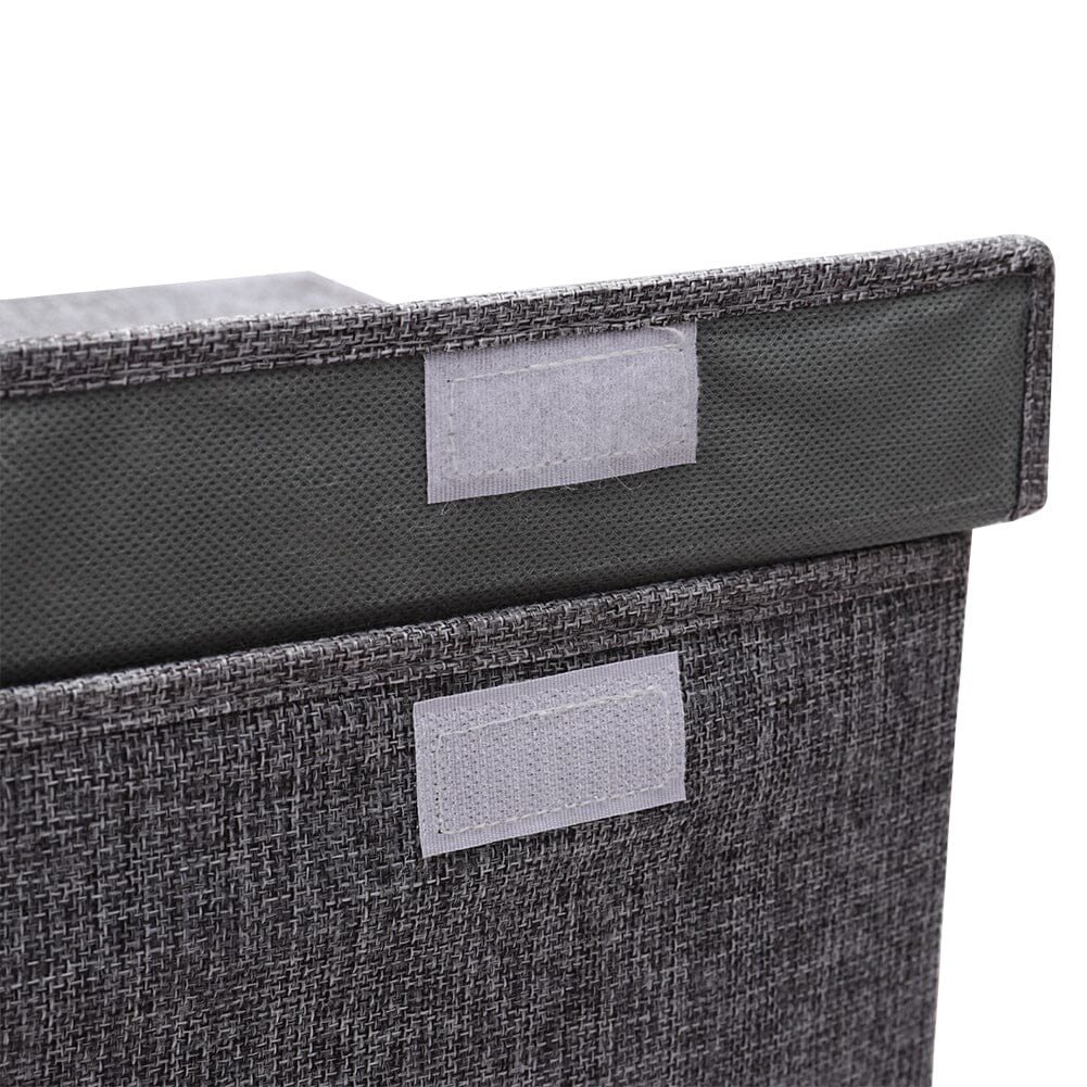 Foldable Home Laundry Baskets Laundry Hamper with Lid and Rope Handles Laundry Baskets Living and Home 
