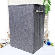 Foldable Home Laundry Baskets Laundry Hamper with Lid and Rope Handles Laundry Baskets Living and Home 