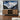 123cm Wide Metal Frame TV Stand