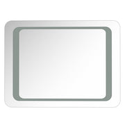Rectangle LED Illuminated Bathroom Mirror Bathroom Mirrors Living and Home 